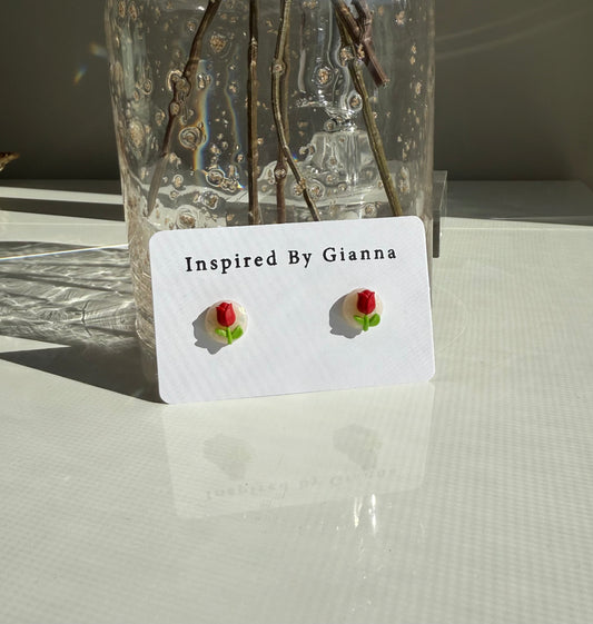 Spring Collection Garden Tulips Studs