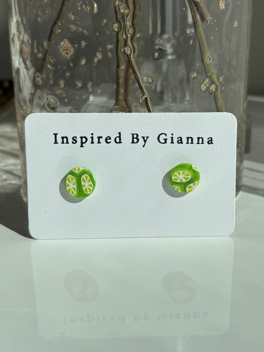 Summer Collection Lime Crush Studs