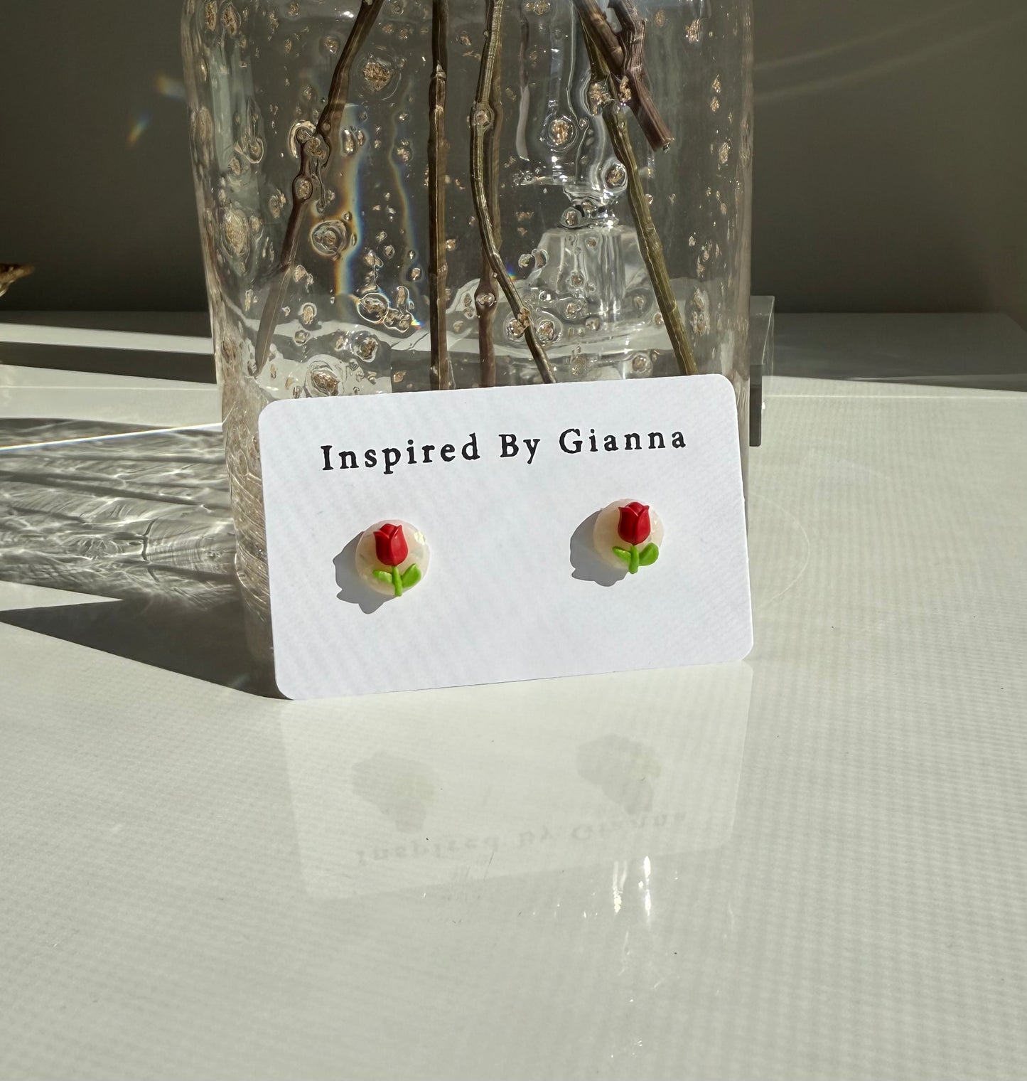 Spring Collection Garden Tulips Studs