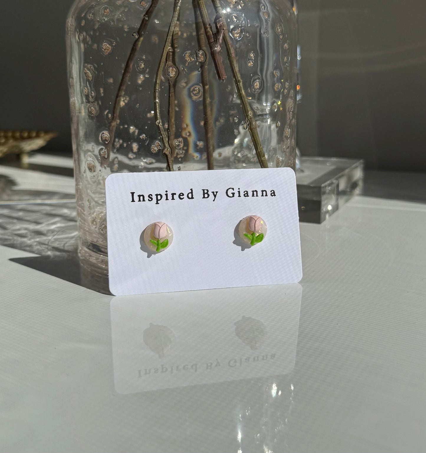 Spring Collection Garden Tulips Studs