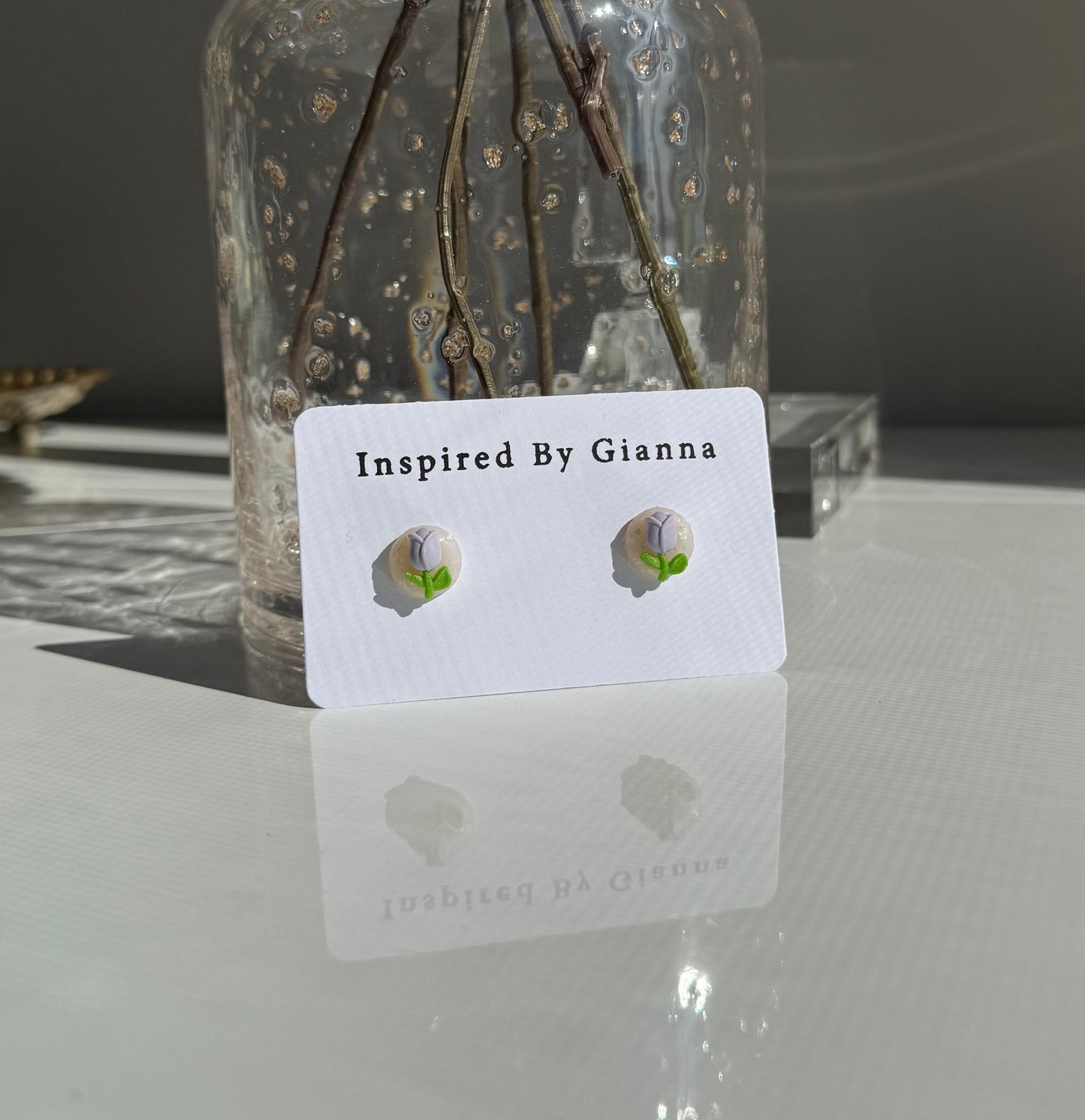 Spring Collection Garden Tulips Studs