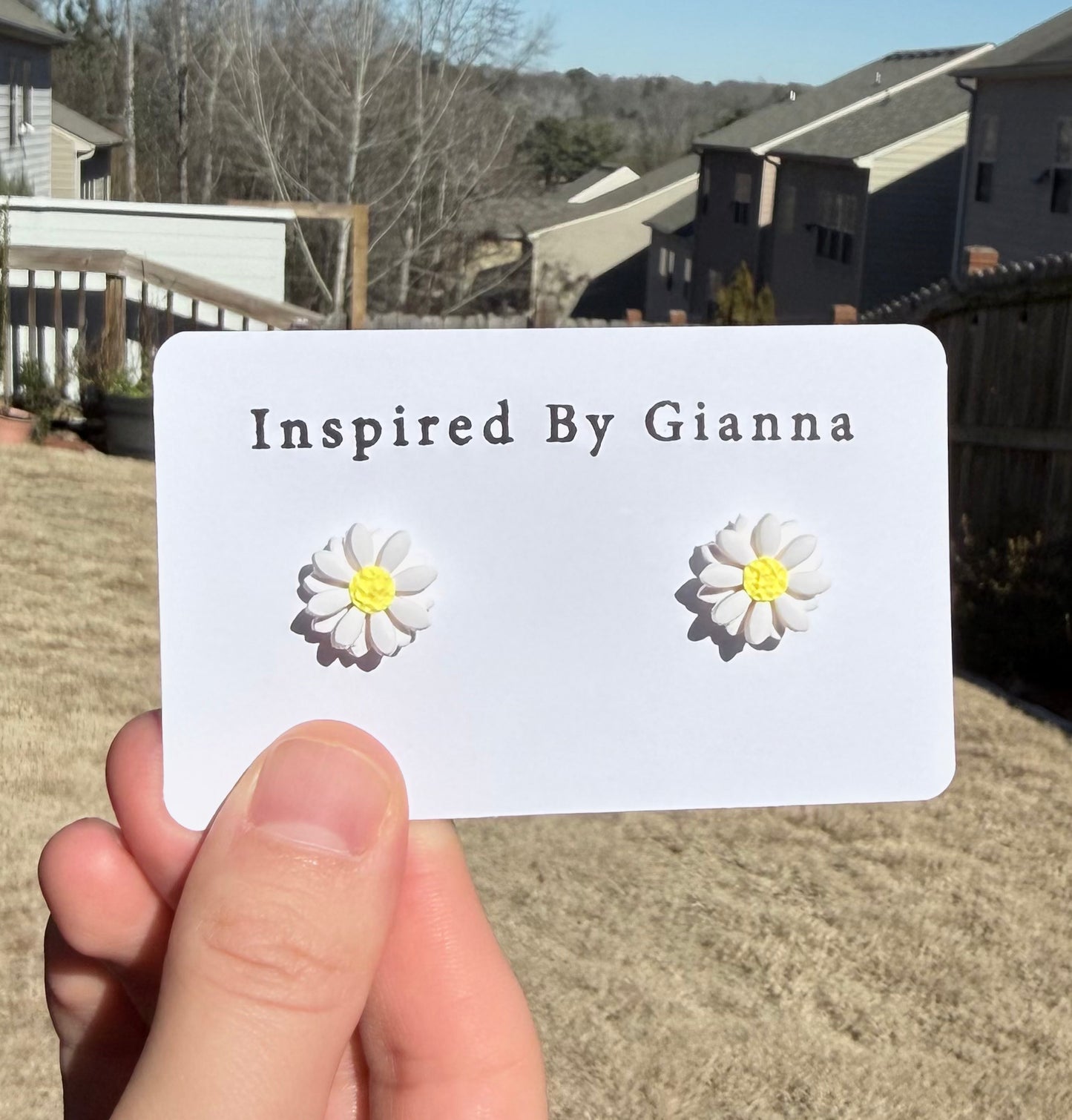 Spring Collection Daisies Studs