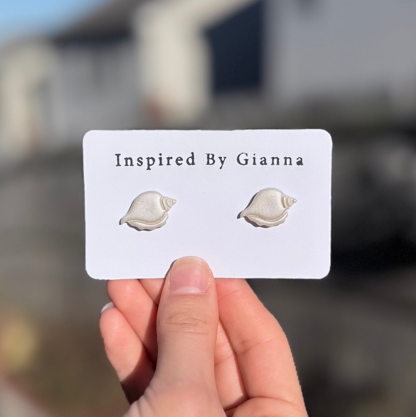 Summer Collection Beach Studs [Octopus, Conch Shell, Whale]