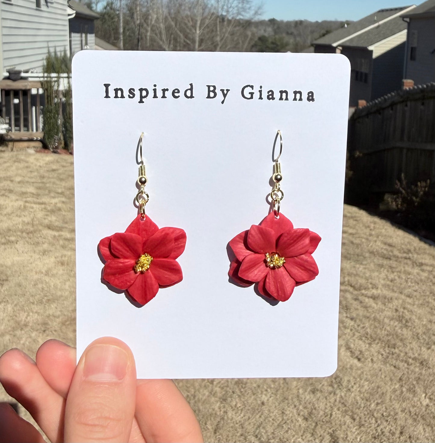 Spring Collection Red Flower